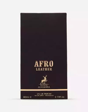Perfume Maison Alhambra Afro Leather Unissex Edp 80Ml