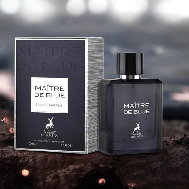 Perfume Maison Alhambra Maitre De Blue Edp Masculino 100Ml